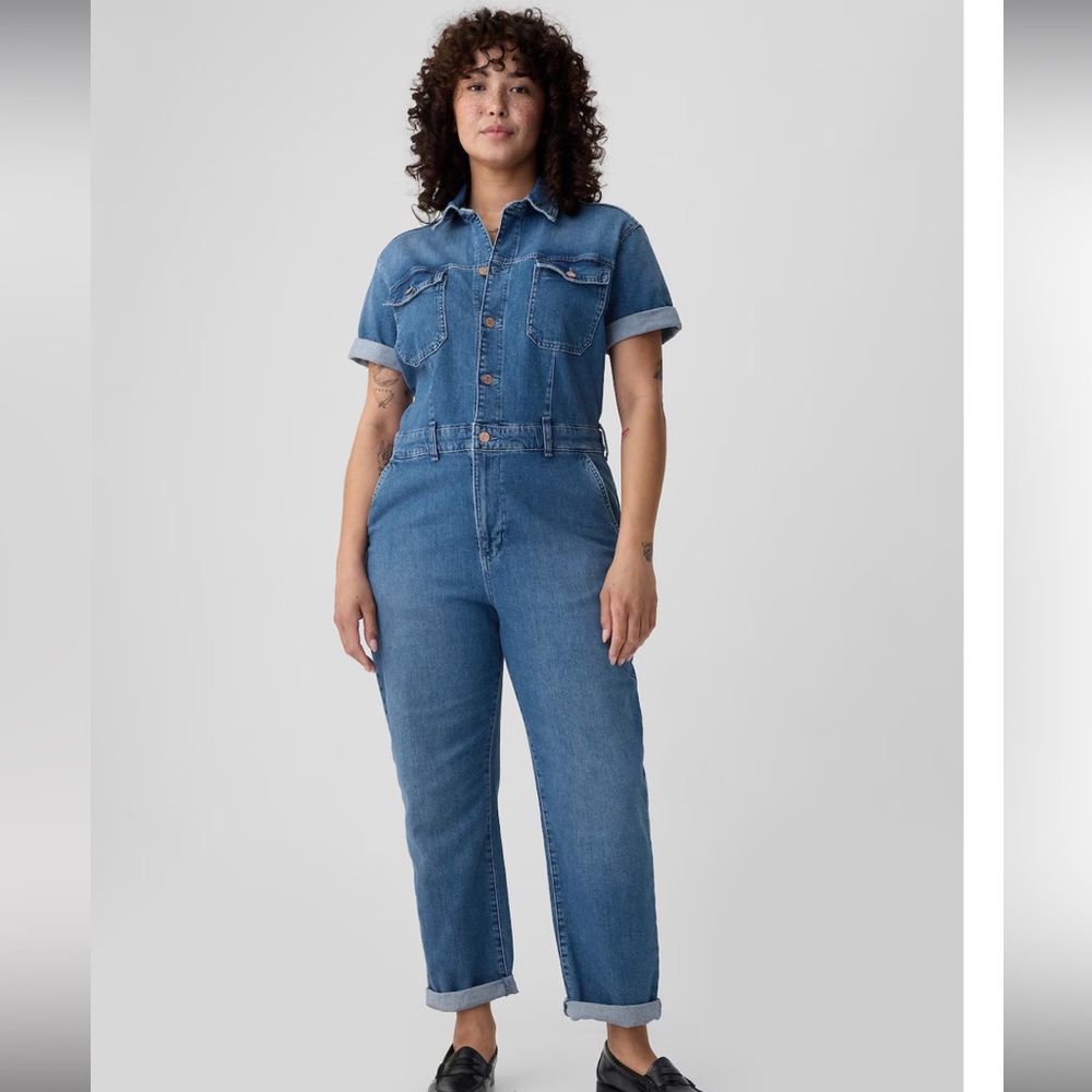 Denim jumpsuit